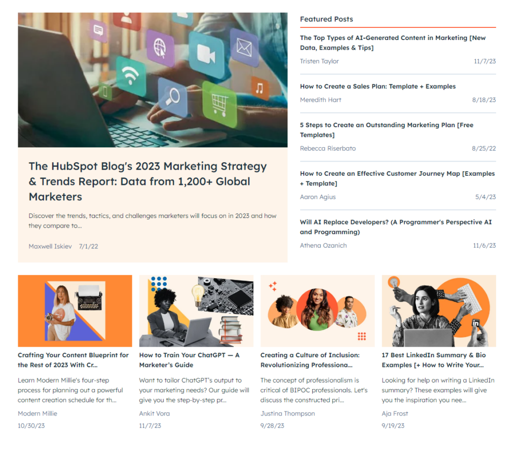 Hubspot Blog