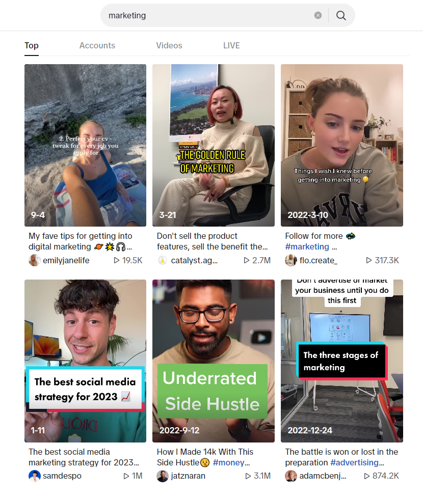 TikTok Marketing