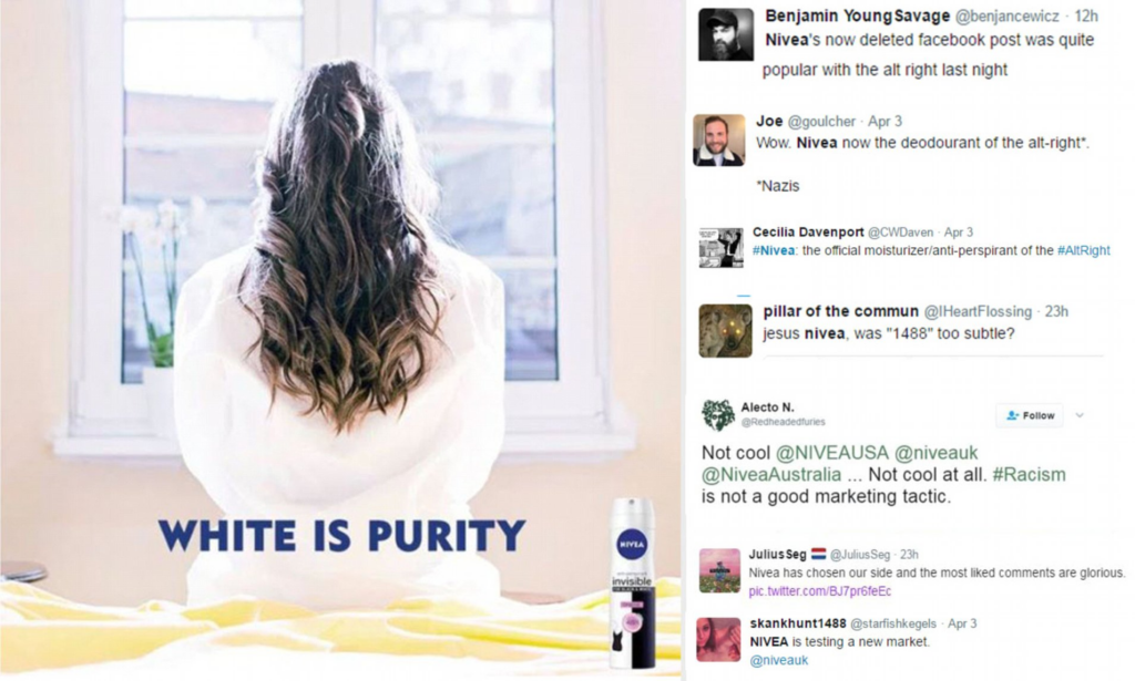 Nivea's "White is Purity" marketing fail