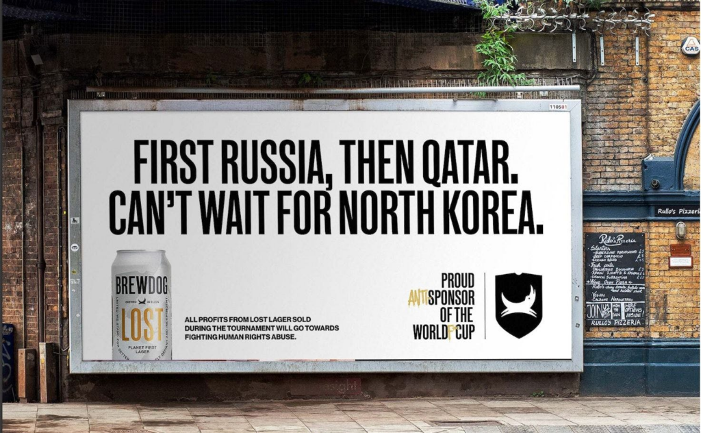 Brewdog World Cup "Anti-sponsor" Marketing Fails